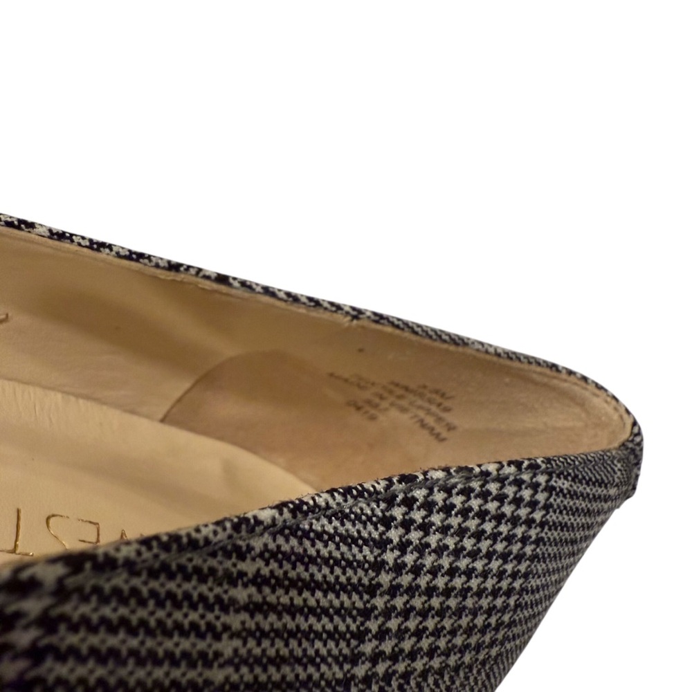 Nine West Plaid Block Heel Pumps. Sz 8 1/2. Preppy, Academia, Office, Classic. - Picture 10 of 10